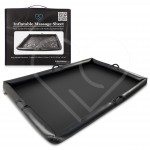 Black Inflatable Waterproof Massage Sheet with Handles